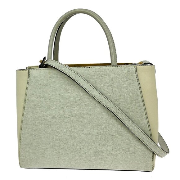 FENDI GRAY 2WAY HANDBAG 8BH253.D7E 148-010 NQ01733 BN01 - Picture 2 of 11